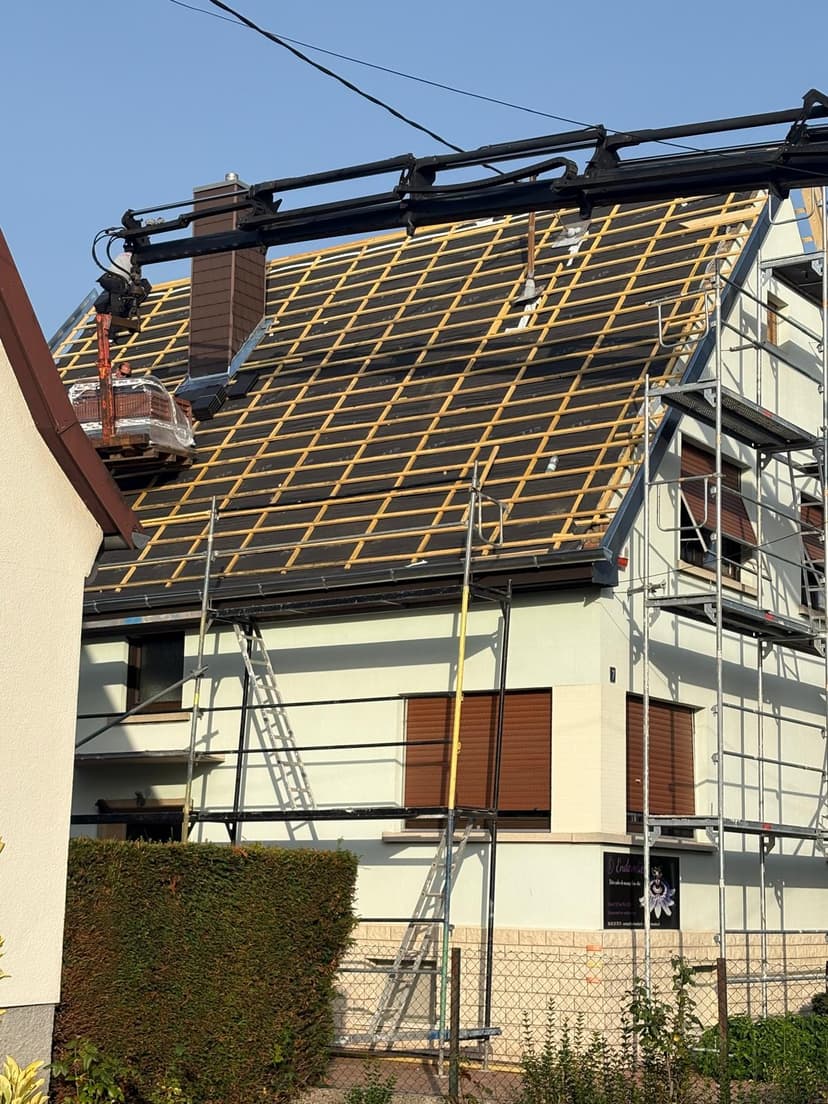 Construction toiture moderne